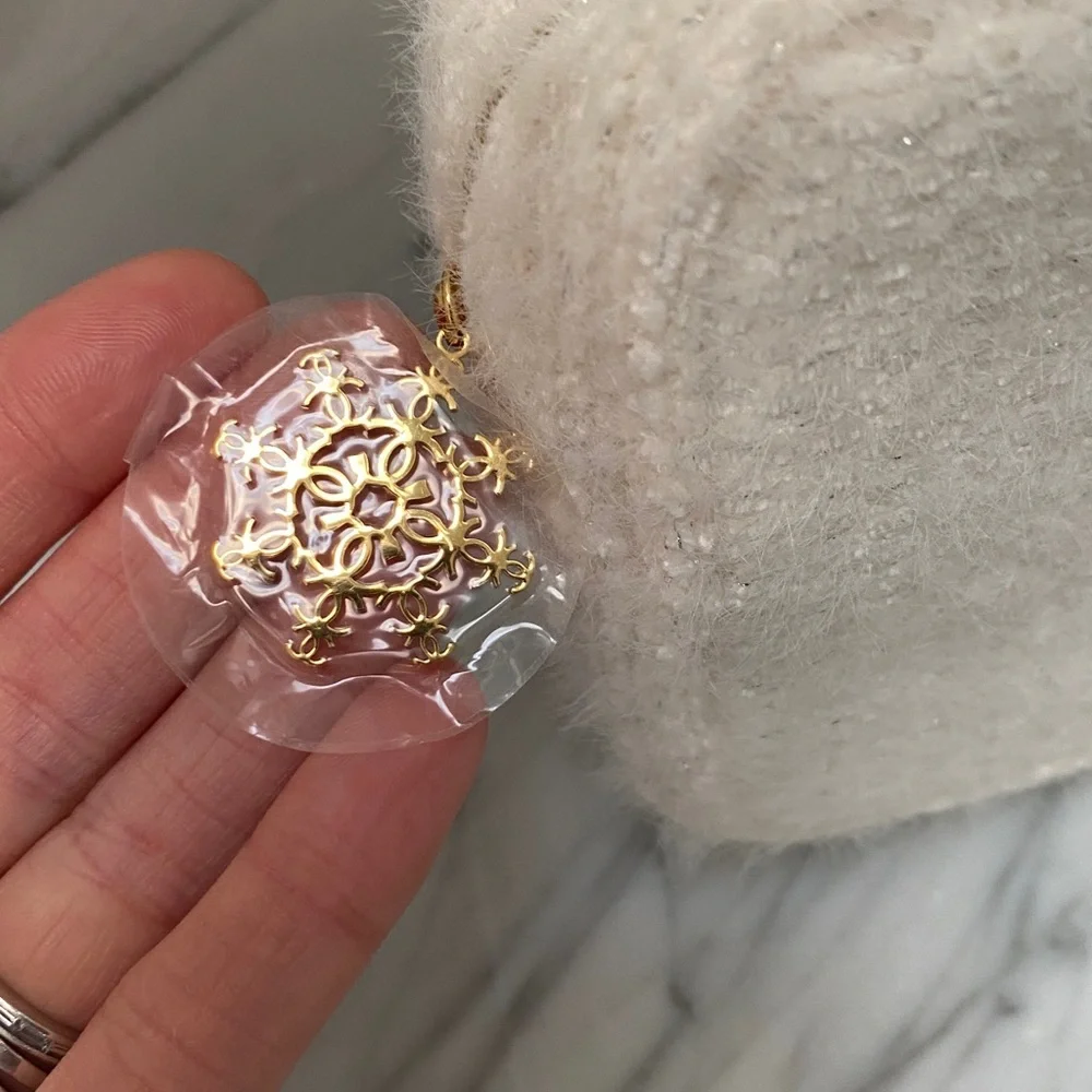 Chanel Beauté Cream Bouclé Cosmetic Pouch